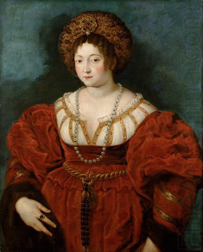 Peter Paul Rubens Isabella d'Este china oil painting image
